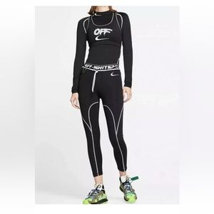 NIKE X OFF-WHITE 7/8 RUNNING TIGHT